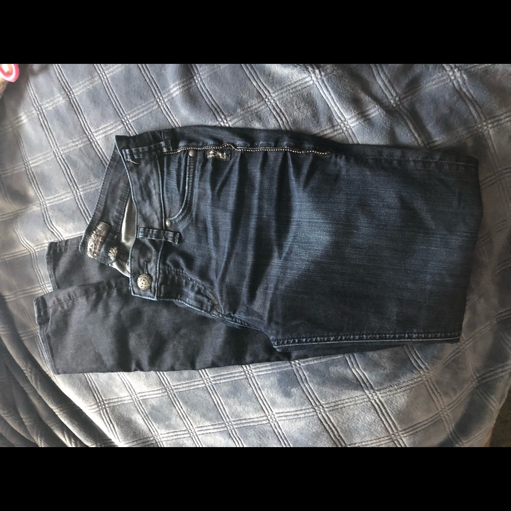 Silver jeans